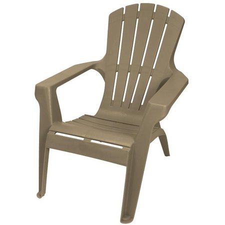 GRACIOUS LIVING Adirondack II Adirondack Chair, 2934 in W, 3514 in D, 3312 in H, Resin Seat 11663-26ADI